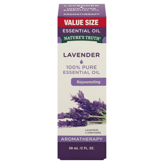 Nature's Truth Rejuvenating Lavender Pure Essential Oil