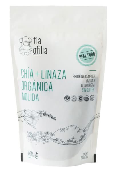 Tía Ofilia · Chía + linaza orgánica molida (200 g)