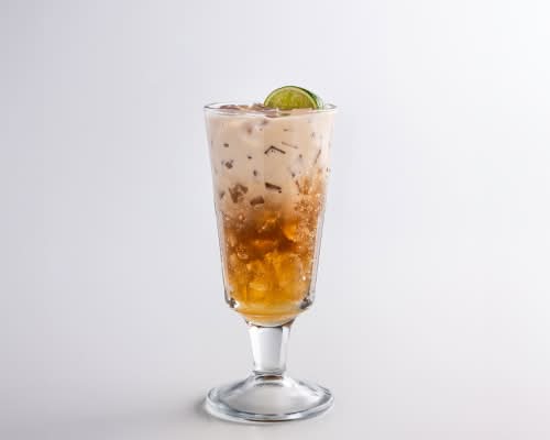 Coconut Lime Cream Dirty Soda