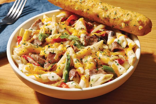 NEW Philly Cheesesteak Mac & Cheese