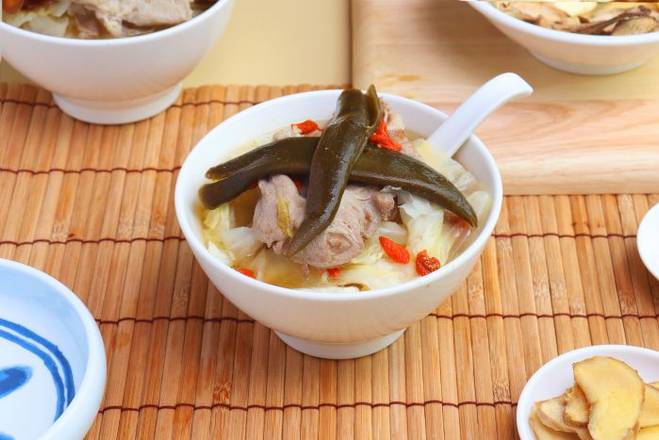 元氣阿甘剝皮辣椒瘦肉湯