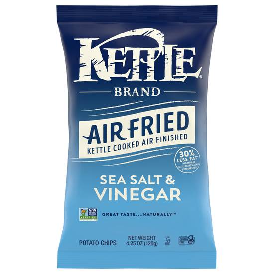 Kettle Brand Air Fried Potato Chips (sea salt -vinegar)