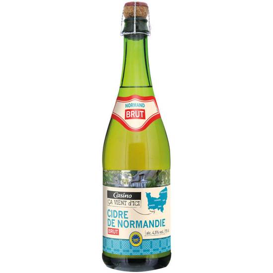 Cidre de Normandie - Brut - Alc. 4,5% vol.