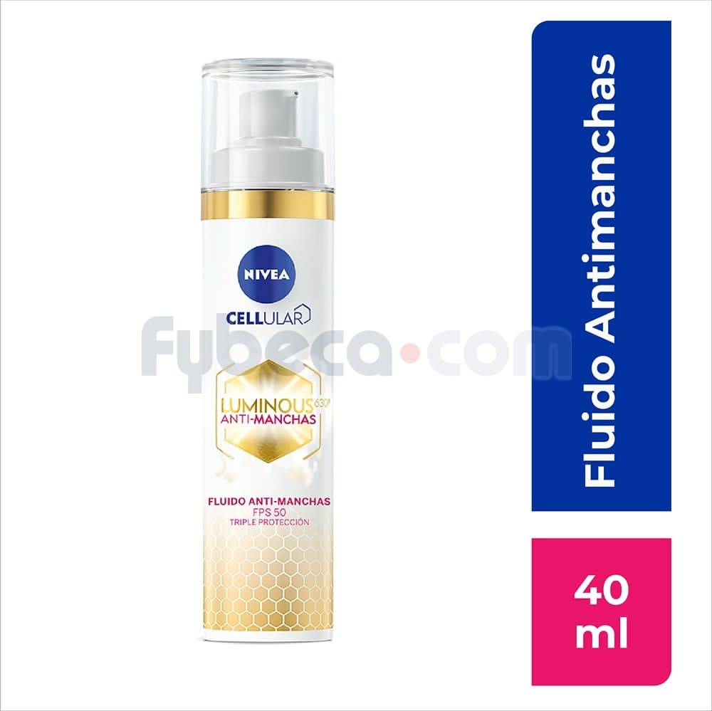 Nivea Crema Fac Dia Lumin Anti-Manchas Fps50 40Ml