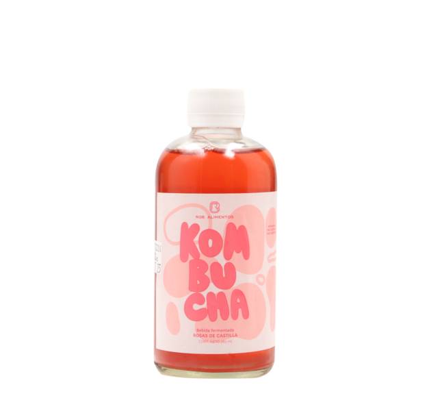 Rgb Alimentos · Kombucha, rosas de castilla (280 ml)