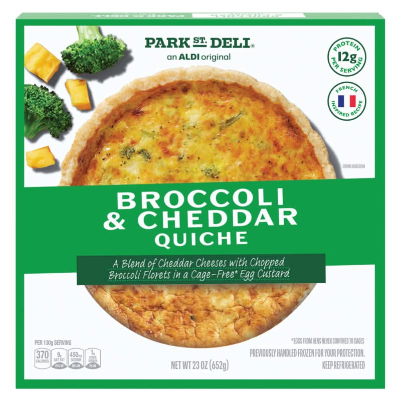 Park Street Deli Quiche, Broccoli & Cheddar (23 oz)