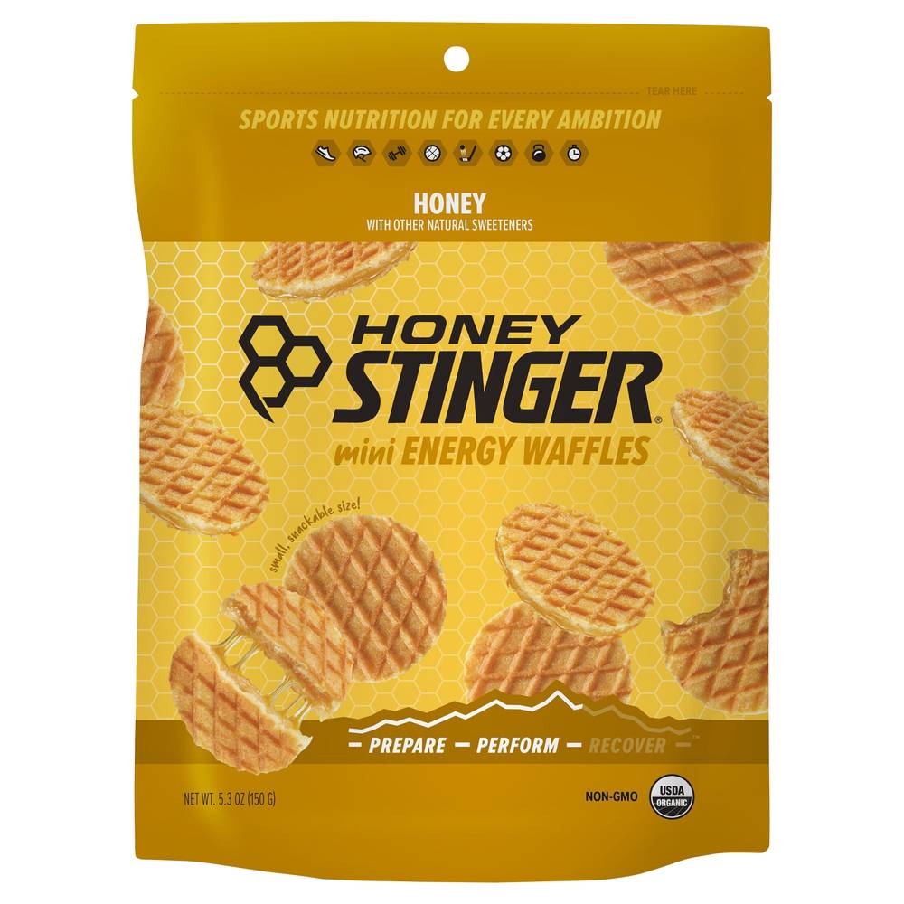 Honey Stinger Honey Mini Waffles (5.3 oz)