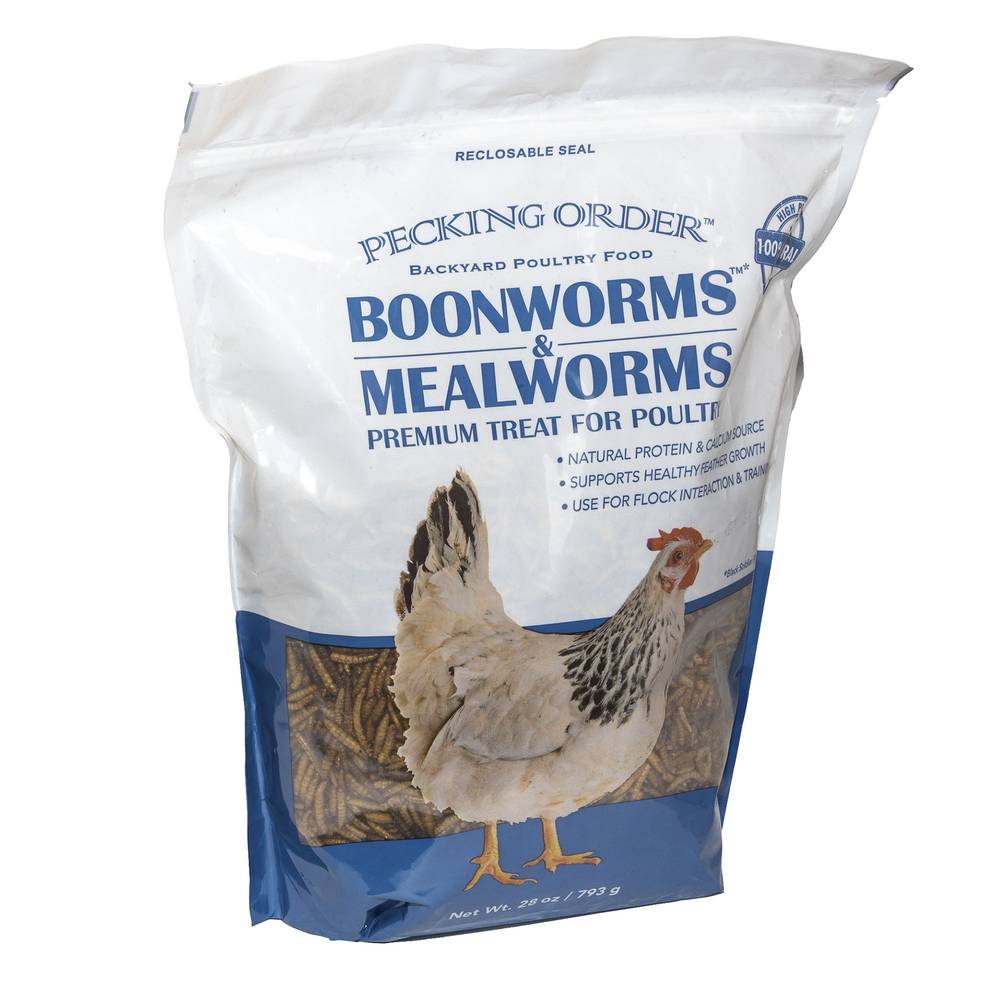 Pecking Order Boonworms & Mealworms (Size: 28 Oz)