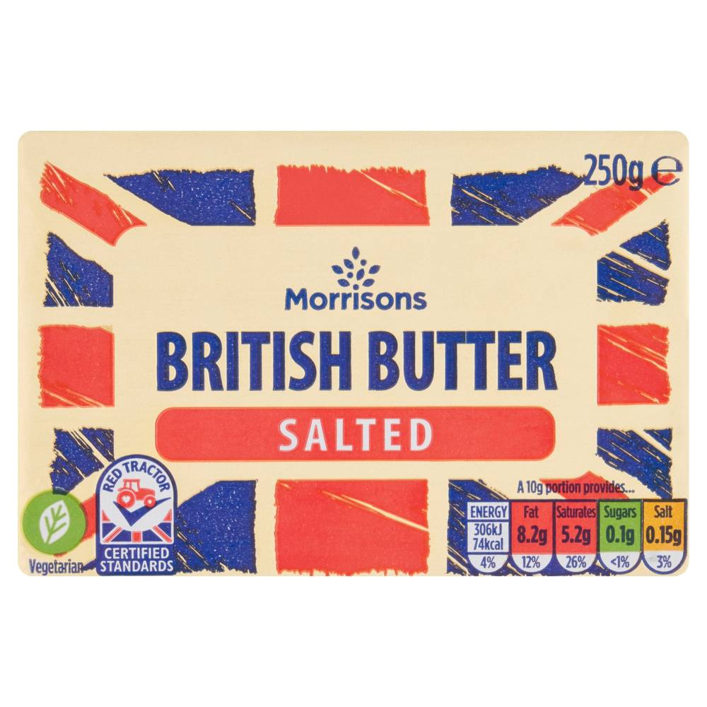 Morrisons British Salted Butter (250g)