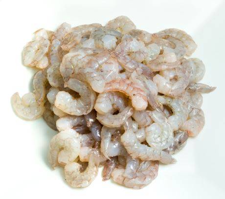 Frozen Shrimp - 26/30, Raw, Peeled & Deveined, Tail-off, IQF - 2 lb bag