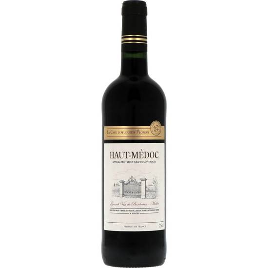 La Cave d'Augustin Florent - Vin rouge Bordeaux haut médoc (75 cl)