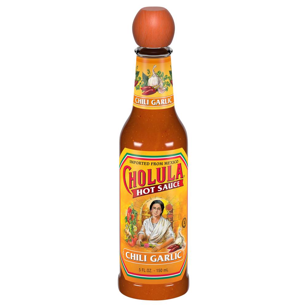 Cholula Chili Garlic Hot Sauce (5 fl oz)