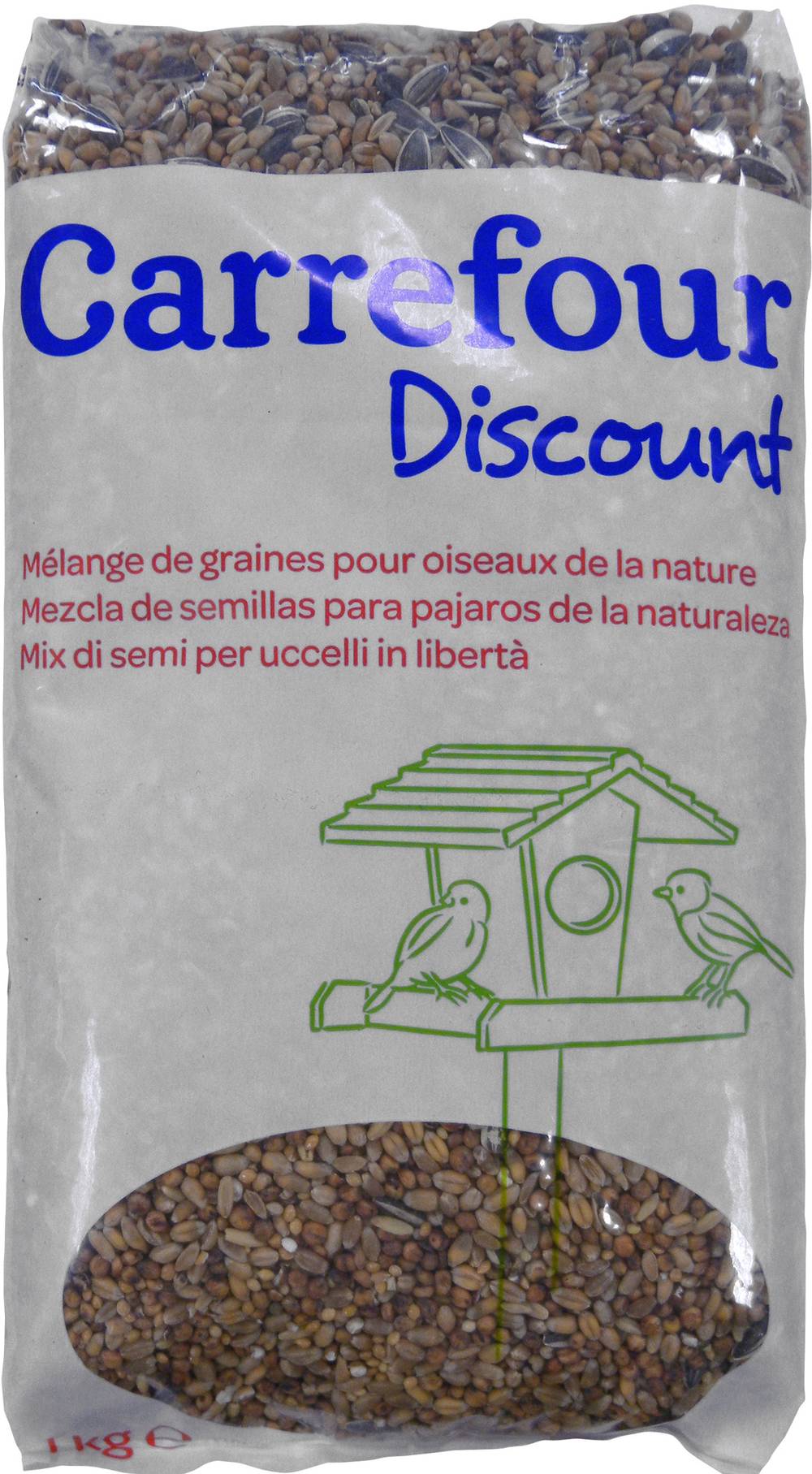 Carrefour Discount - Graines pour oiseaux de la nature