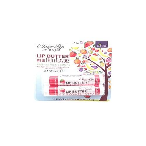 Chap-Lip Strawberry Flavor Lip Butter (2 sticks)