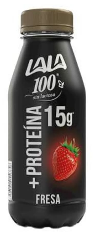 Lala 100 · Leche parcialmente descremada sin lactosa, fresa (330 ml)
