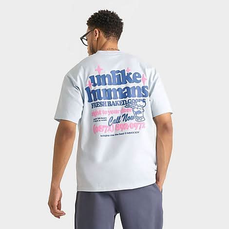 Men'S Unlike Humans Baked T-Shirt (Medium)