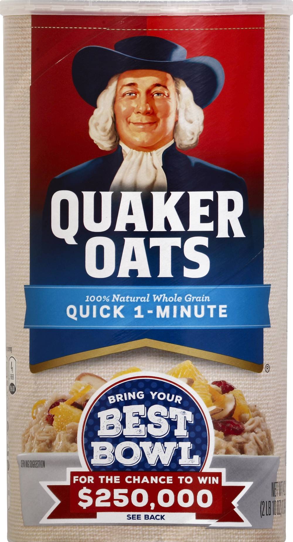 Quaker Oats Whole Grain Oats (42 oz)