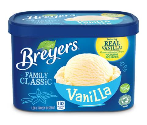 Breyers Family Classic, Vanilla (1.66 L)