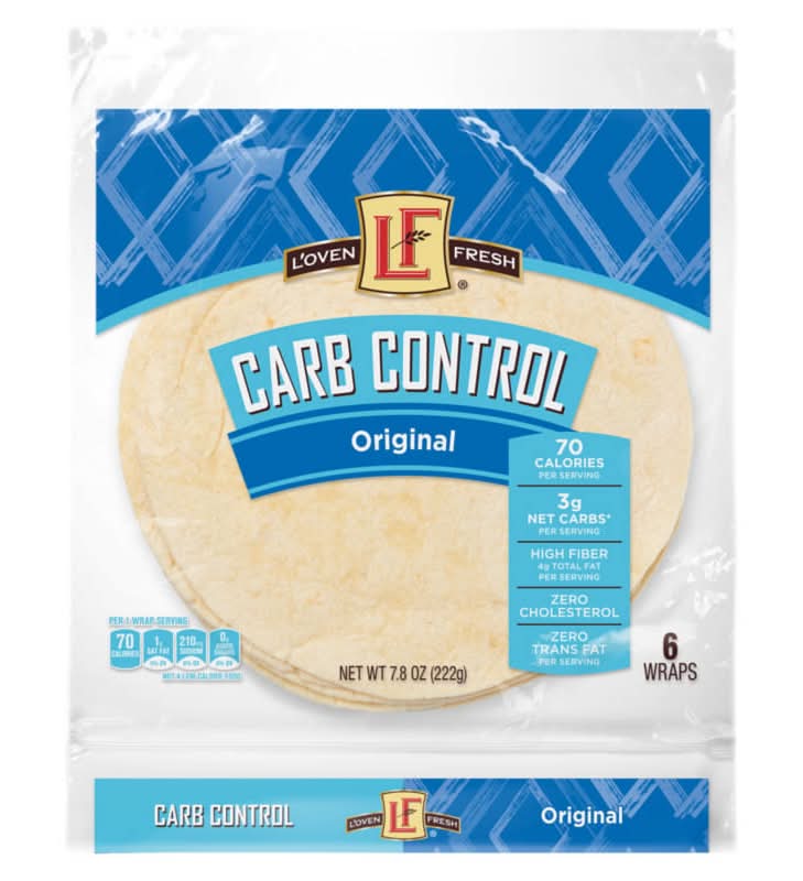 L'oven Fresh Original Carb Control Tortillas (7.8 oz, 6 ct)