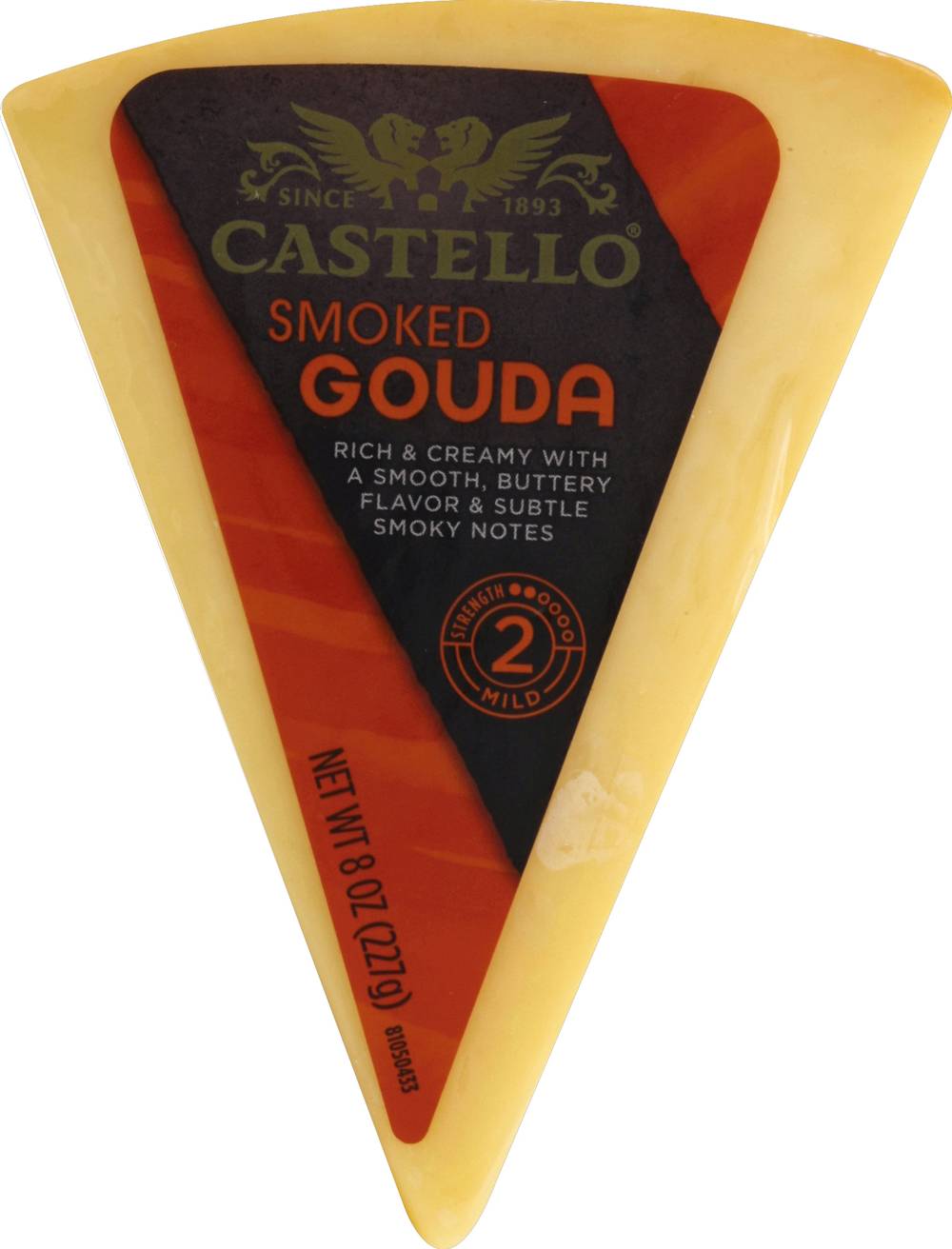 Castello Smoked Mild Gouda Cheese (8 oz)