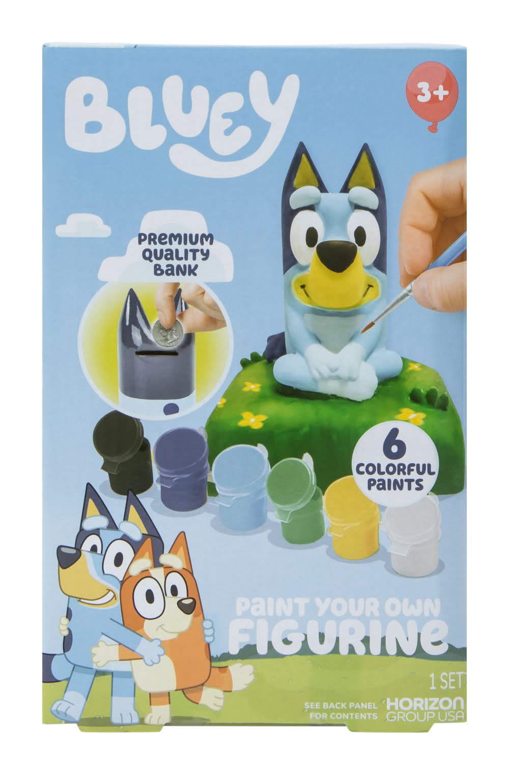 Bluey™ Paint Your Own Figurine Set