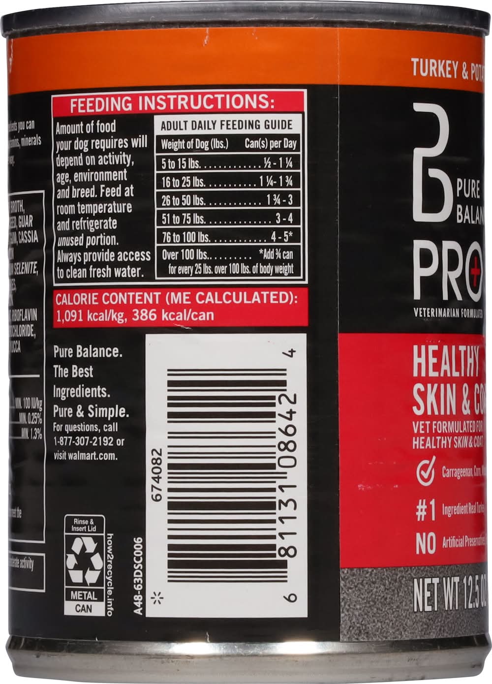 Pure Balance Wet Dog Food For Healthy Skin & Coat Delivery Near Me | Order  Online | Uber Eats