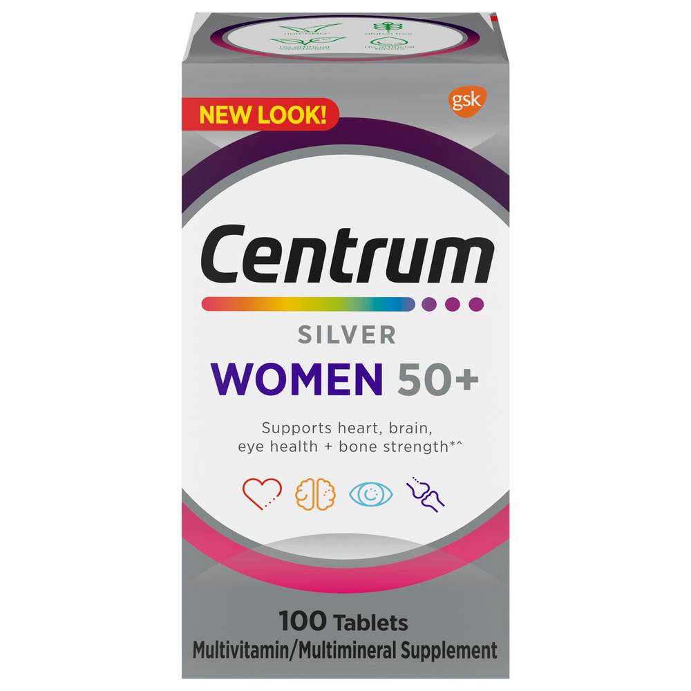 Centrum Silver Women 50+ Multivitamin Multimineral Supplement