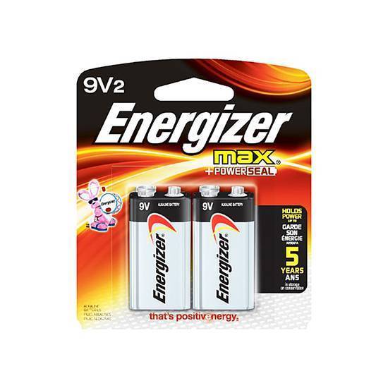 9V Batteries - 2 Pack