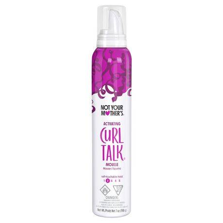 Not your mother's activation de la mousse curl talk