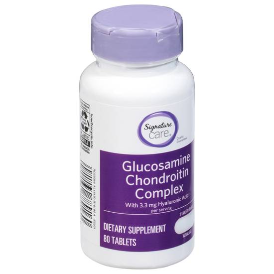 Signature Care Glucosamine Chondroitin Complex Coated Tablets