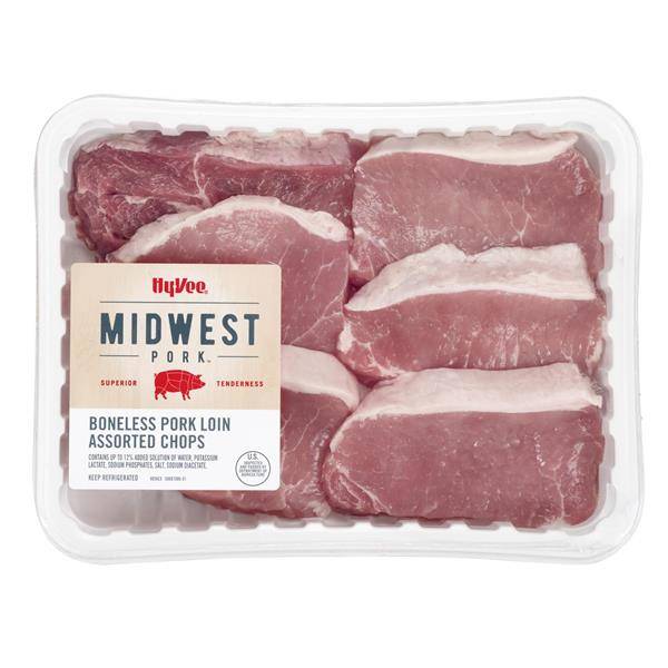 Midwest Pork Assorted Boneless Pork Loin Chops