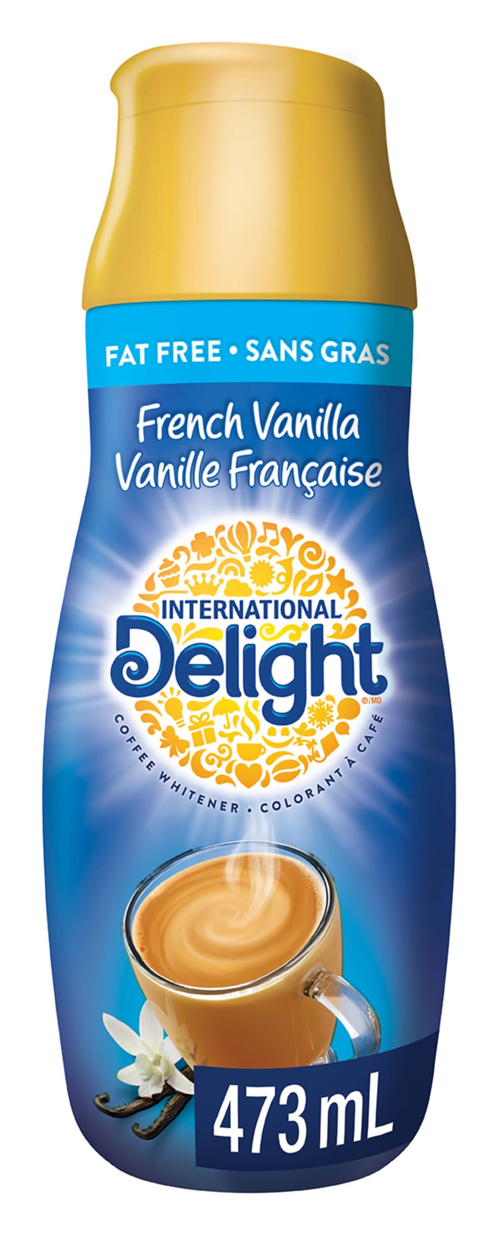 International Delight French Vanilla Fat Free Coffee Creamer (473 L)