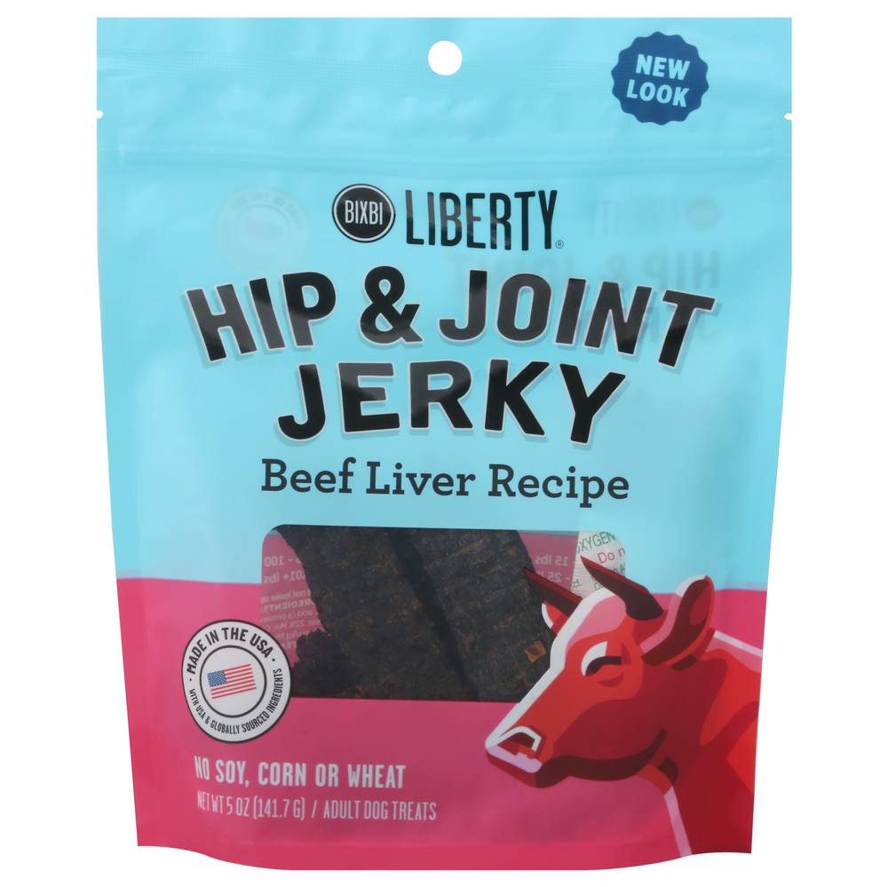 Bixbi Liberty Hip & Joint Jerky Dog Treats (beef liver)