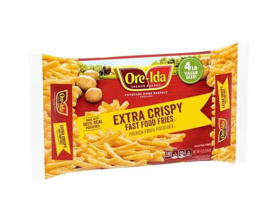 Ore-Ida · Extra Crispy Fast Food Fries (4 lbs)
