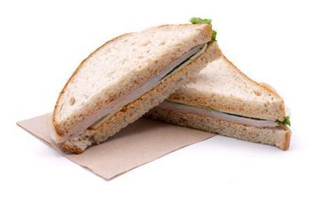 Smoked Turkey & Monterey Jack Cheese Sandwich
