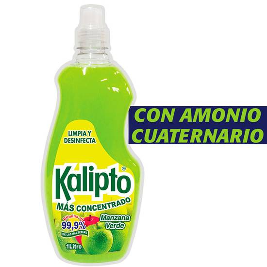 Desinfectante Manzana Verde Kalipto 1 Lt
