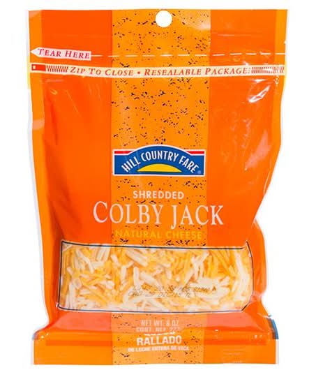 Hill Country Fare · Queso rallado colby jack (227 g)