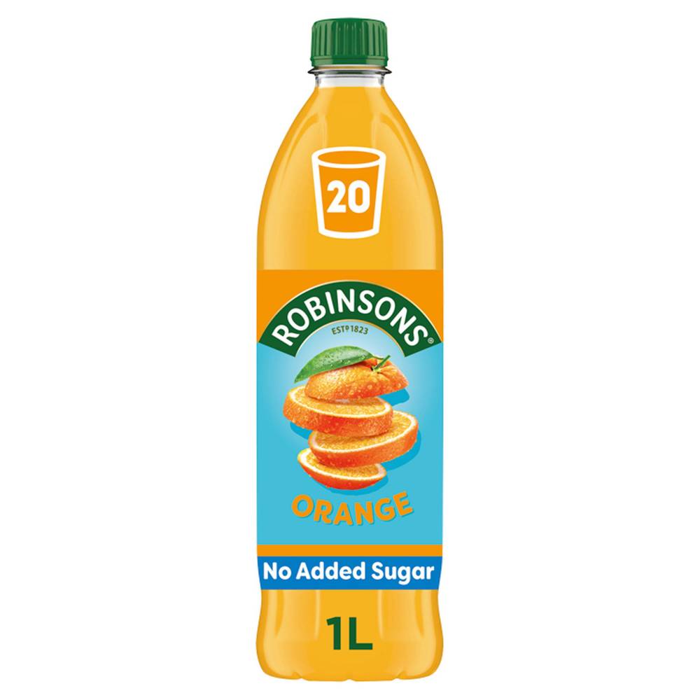 Robinsons Orange Squash No Added Sugar 1L