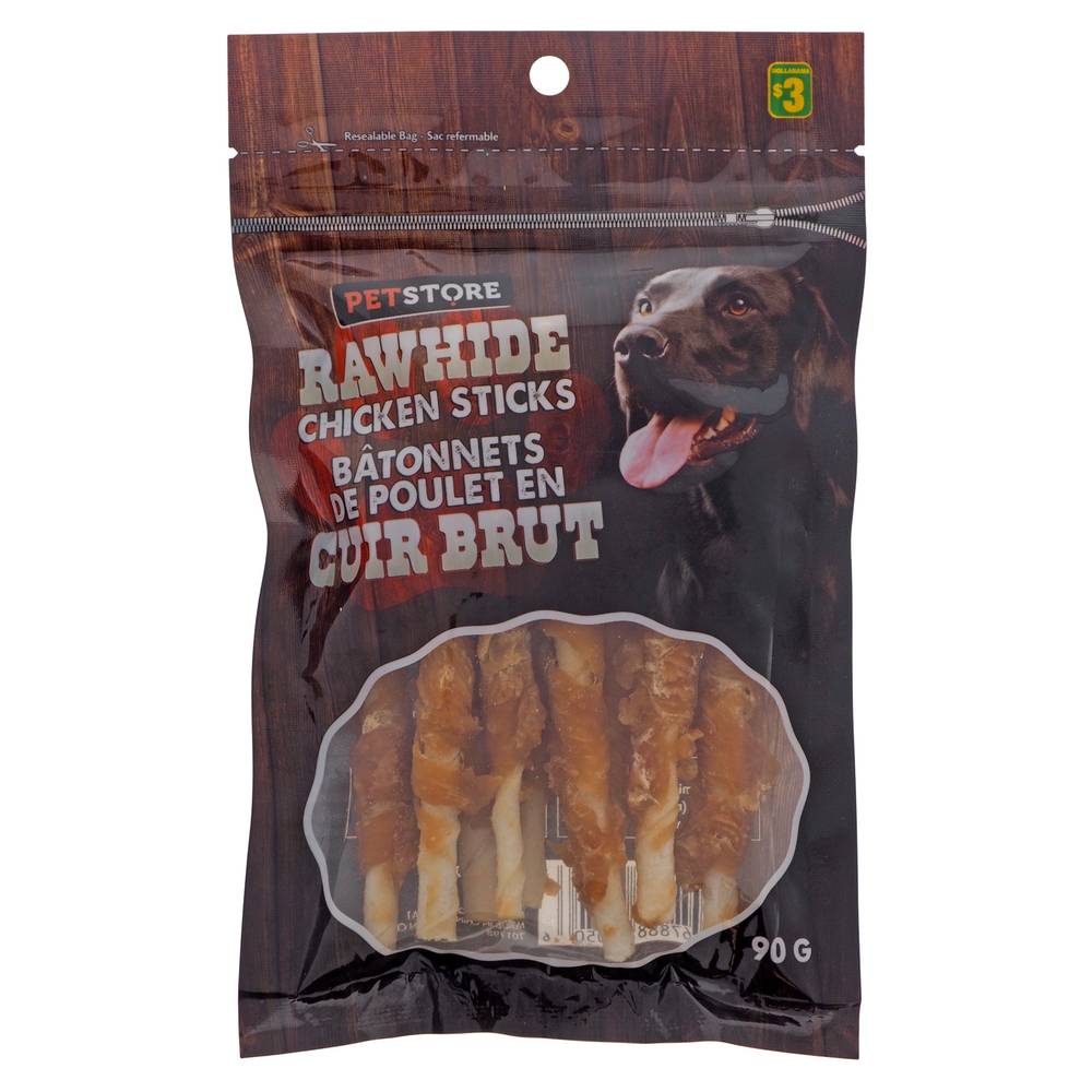 Pet Store Chicken Rawhide Sticks