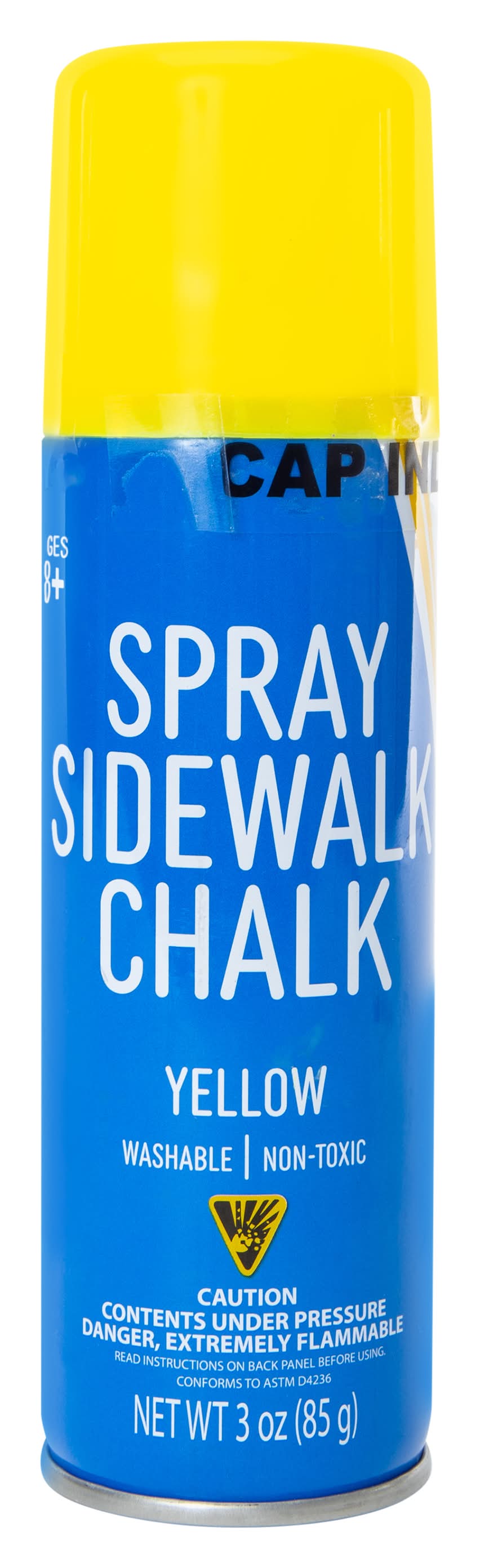 Spray Chalk 3oz Can Yellow