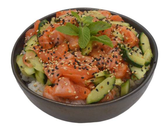 Chirashi saumon épicé