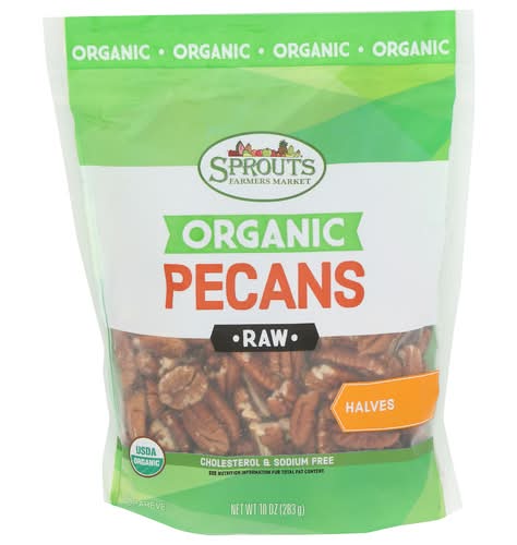 Sprouts Organic Raw Pecan Halves