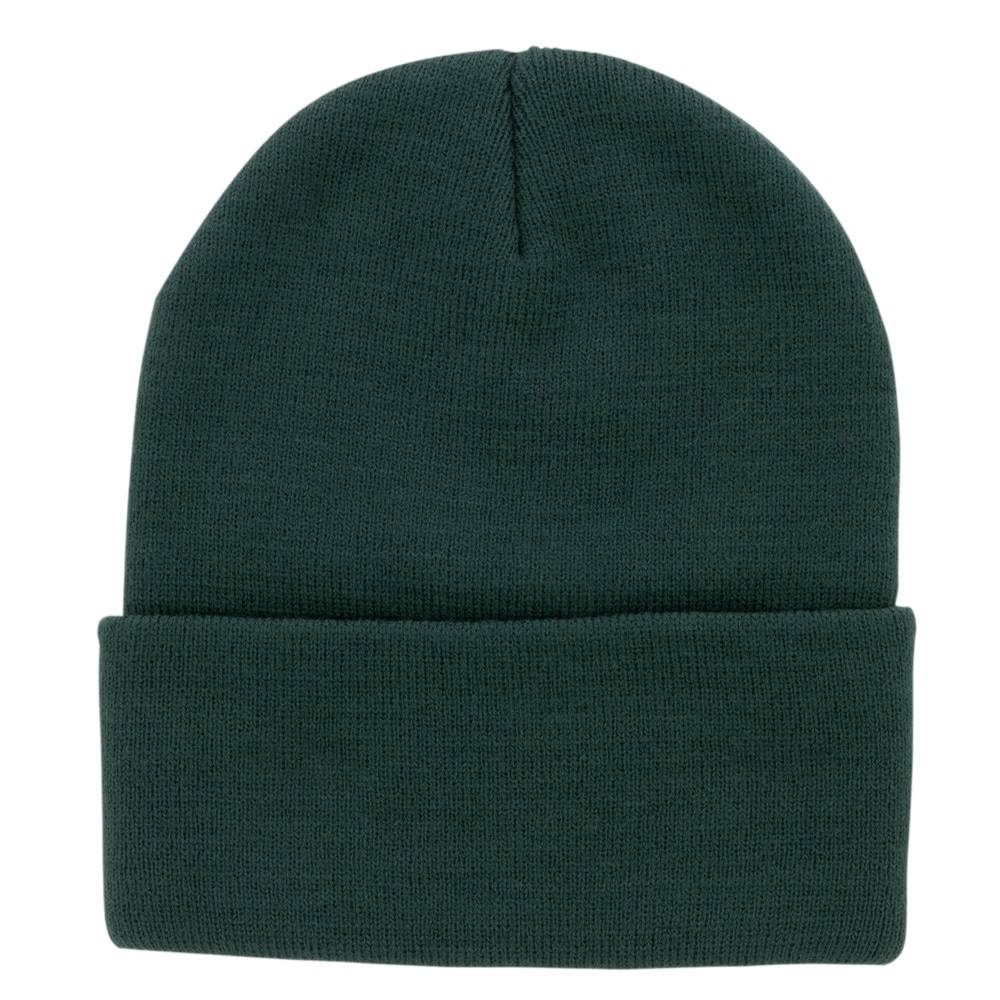 Infinity Brands Men's Dk Green Acrylic Knit Hat | MK14-033CRF