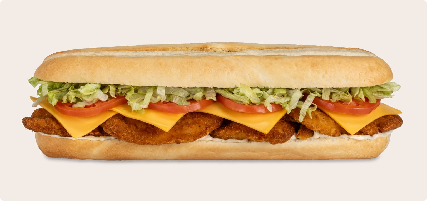 12 in Breaded Chicken Sub