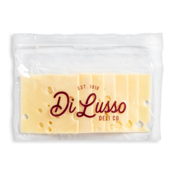 Di Lusso Premium Sliced Swiss Cheese Grab and Go