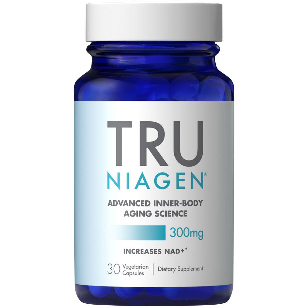 Tru Niagen 300 mg Advanced Inner Body Aging Science Vegetarian Capsules (30 ct)