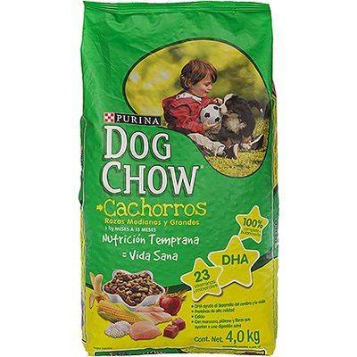 DOG CHOW Cach. Razas Med/Gde 4kg