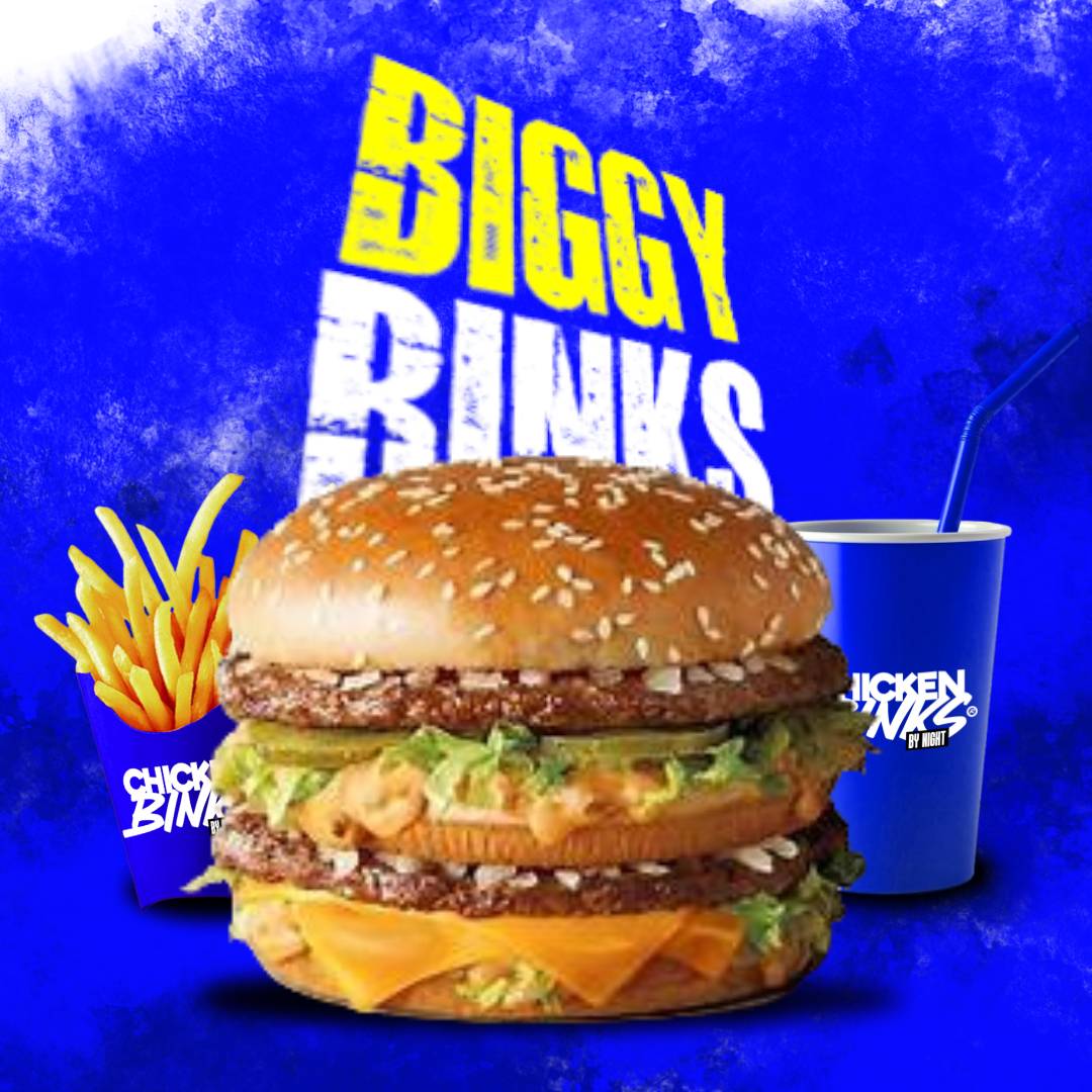 MENU BIGGY BINKS
