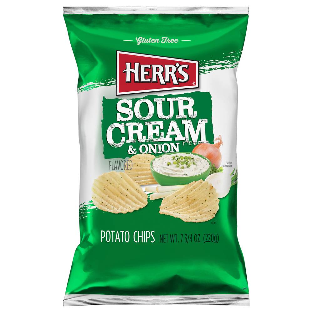 Herr's Sour Cream & Onion Potato Chips