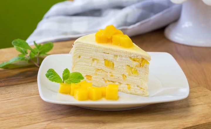 Mango Crepe Cake